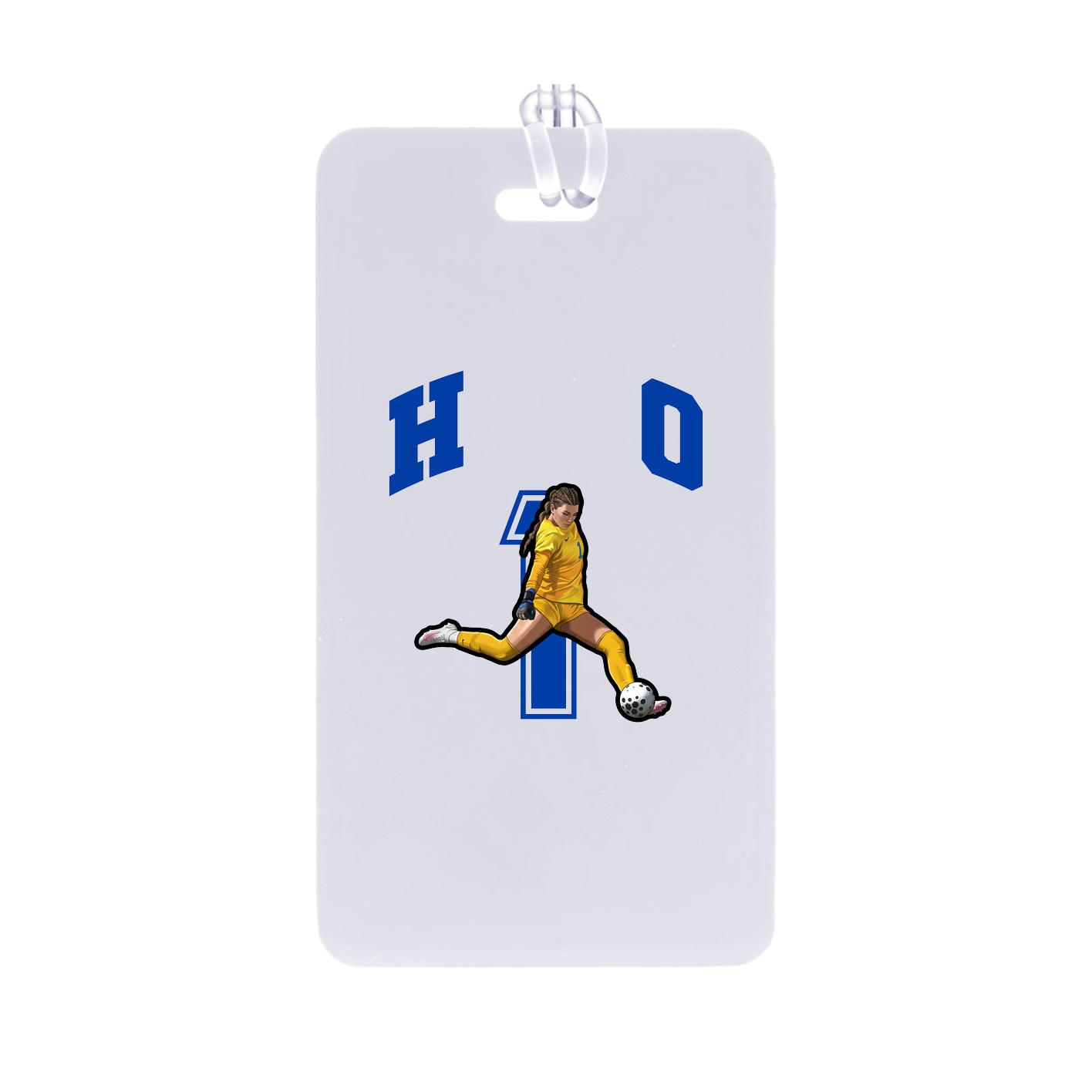 Bag Tag — Number in Classic