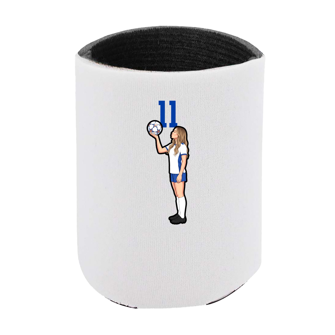 Can Holder — Number Top in White