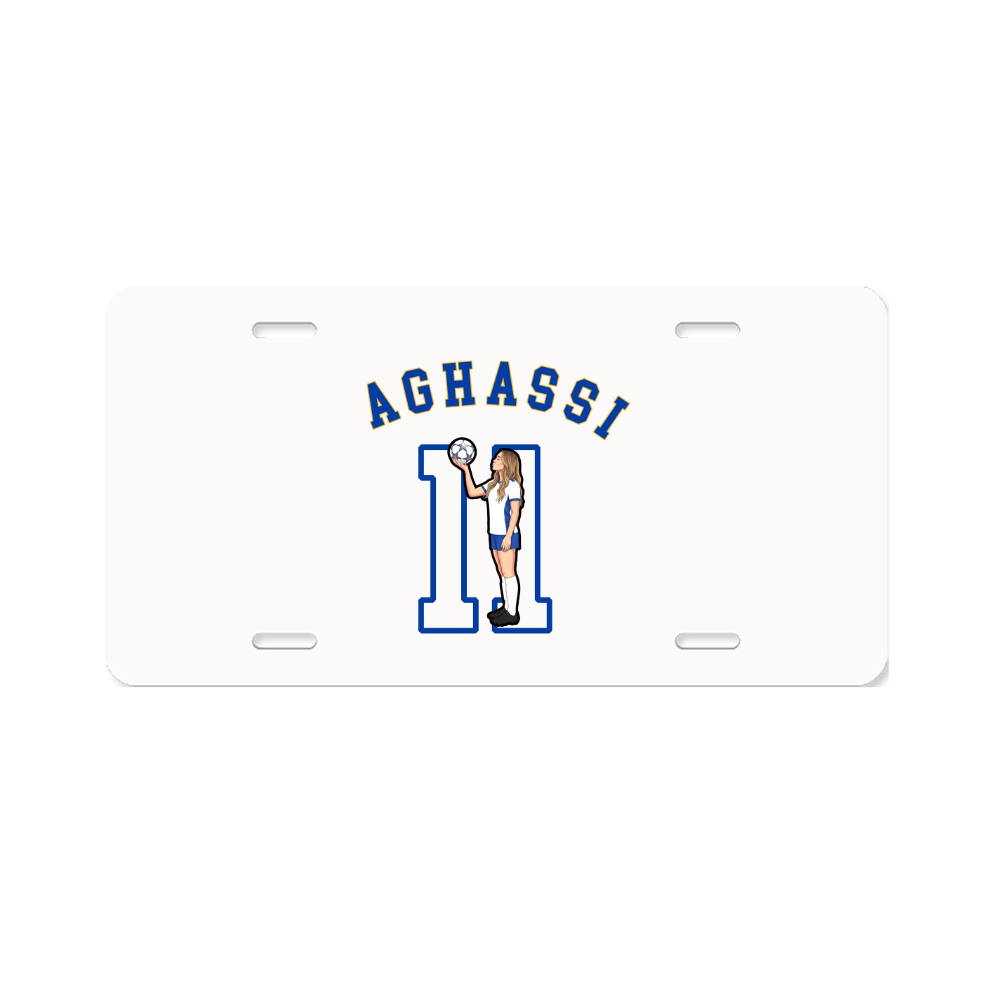 License Plate — Shirsey Arch in Classic