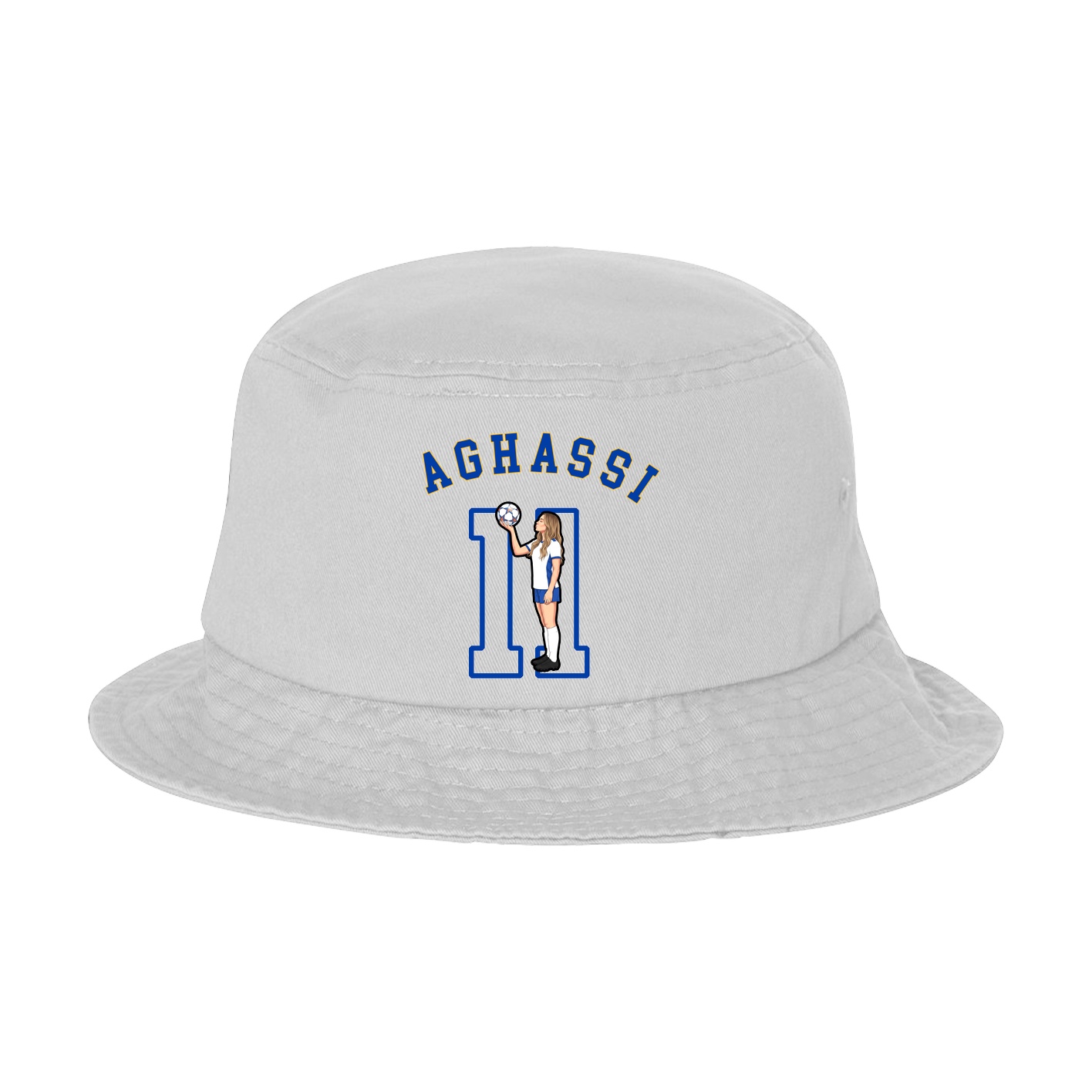 Bucket Cap — Shirsey Arch in White