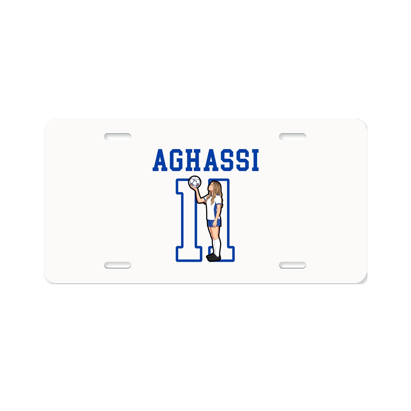 License Plate — Shirsey in Classic
