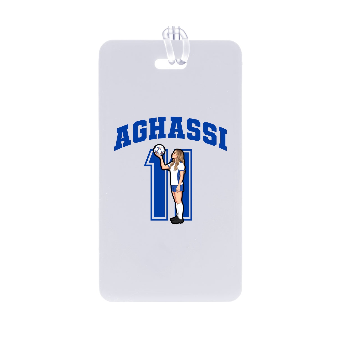 Bag Tag — Number in Classic