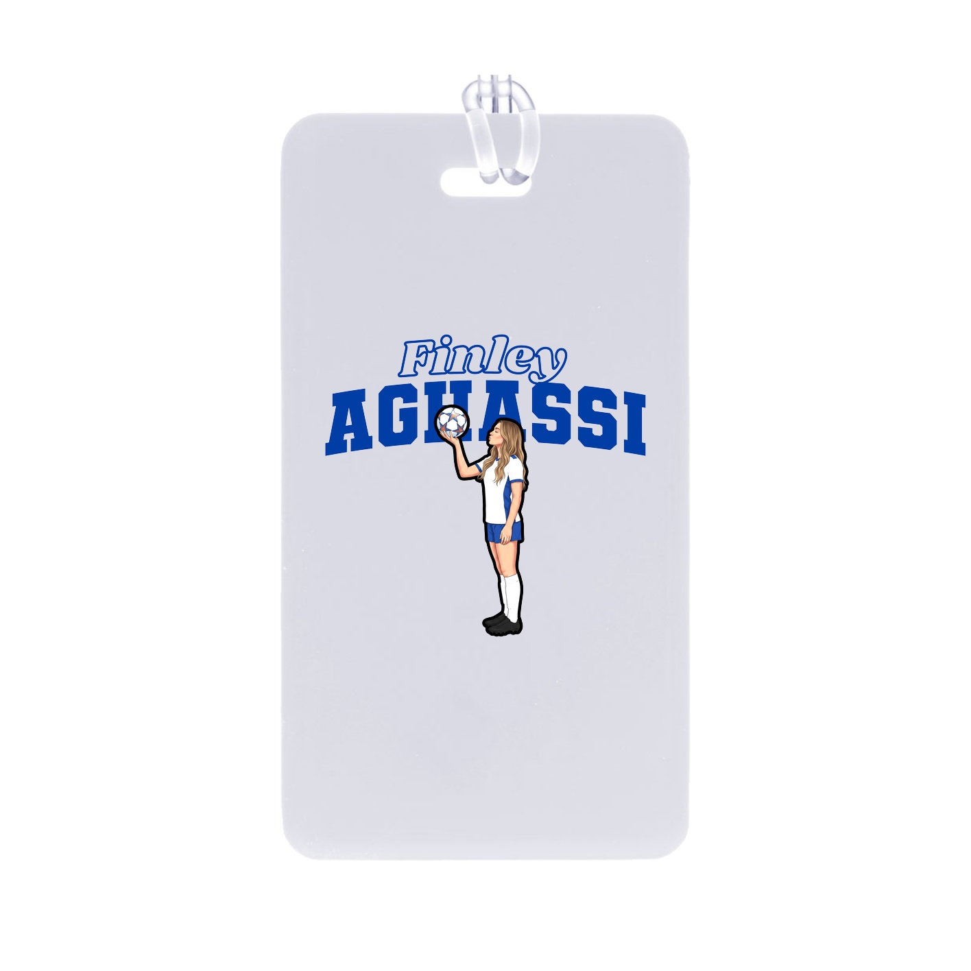 Bag Tag — Name Arch in Classic