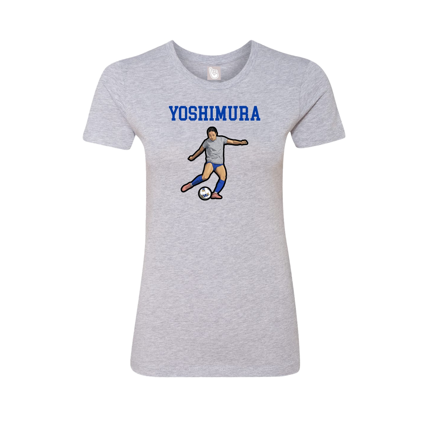 Fitted Women's Tee — Shirsey in Grey