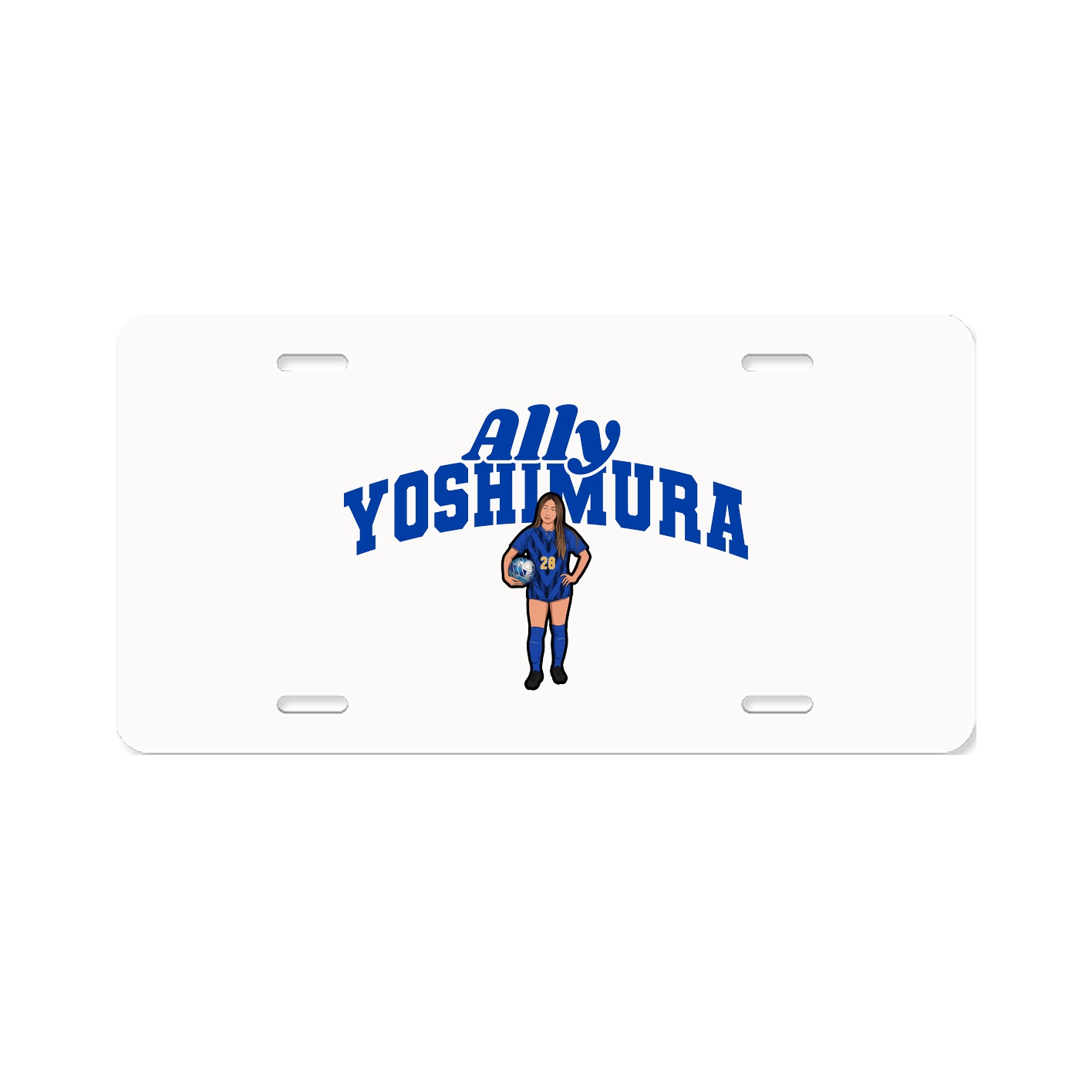 License Plate — Signature Arch in Classic