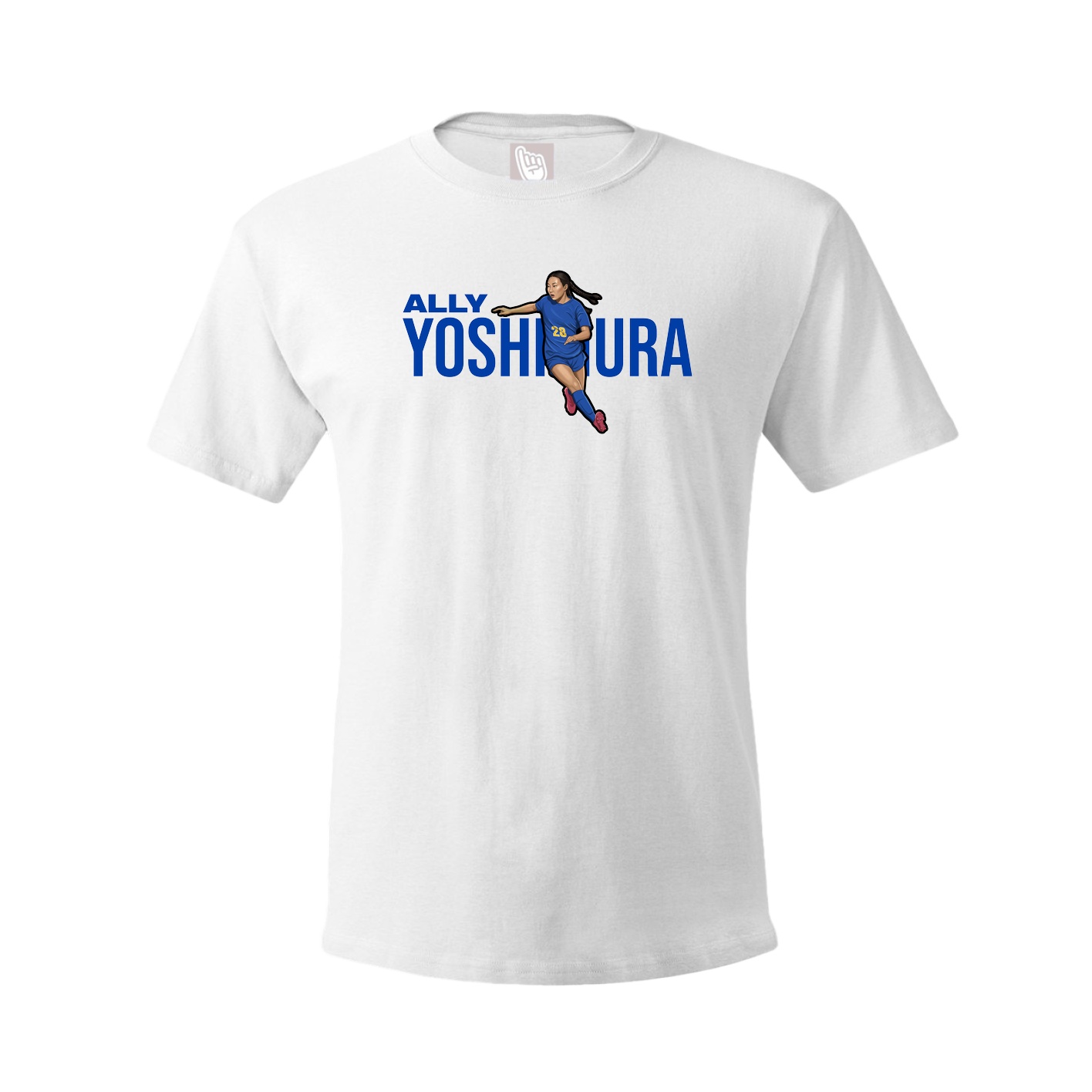 Youth Tee — Player Name in White
