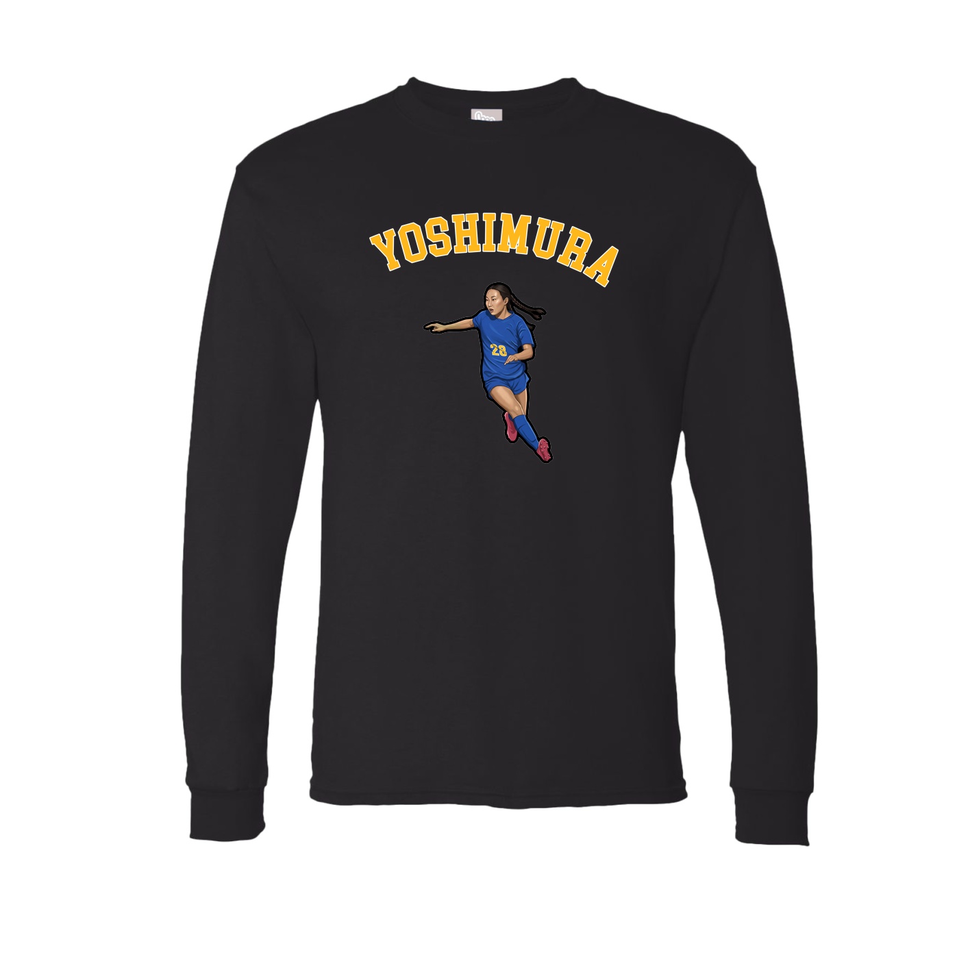 Long Sleeve Tee — Shirsey Arch in Black