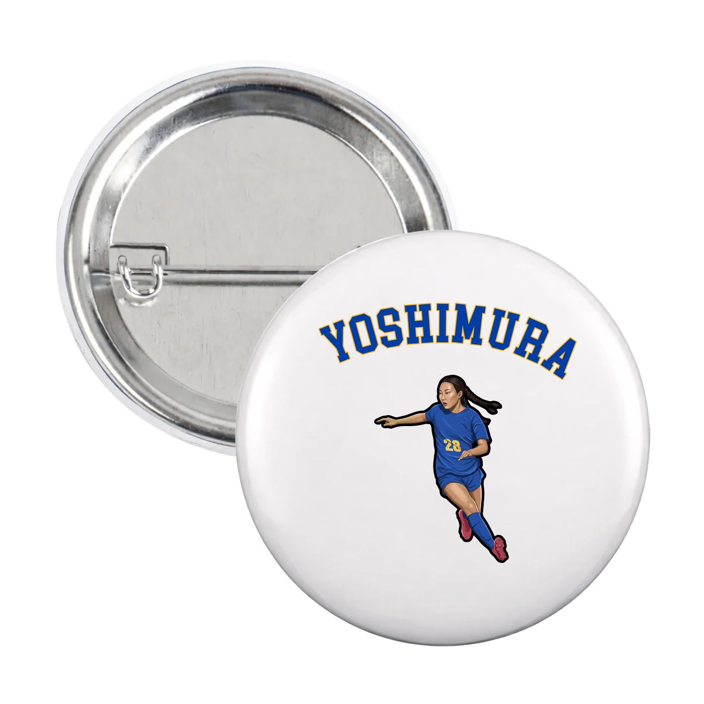 Game Day Button — Shirsey Arch in White