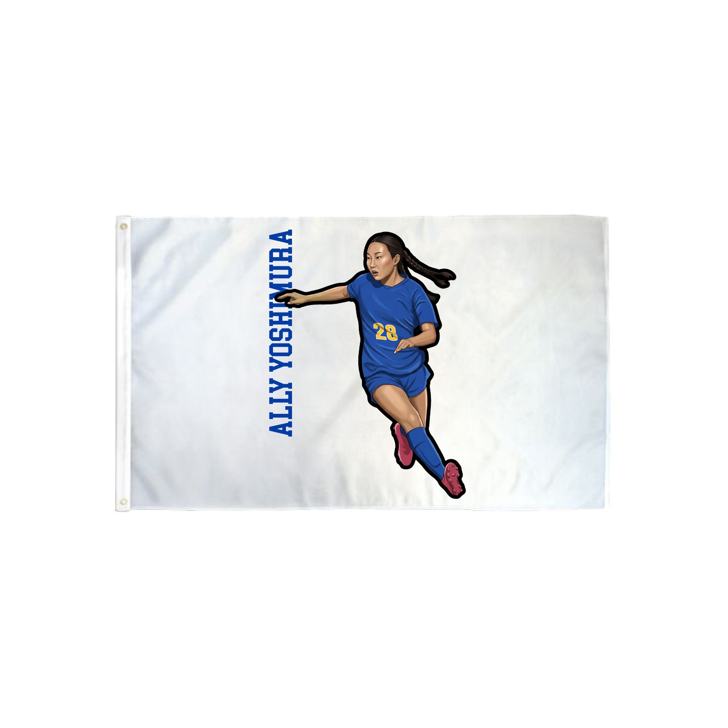 3x5 Flag — Name Vertical in Classic