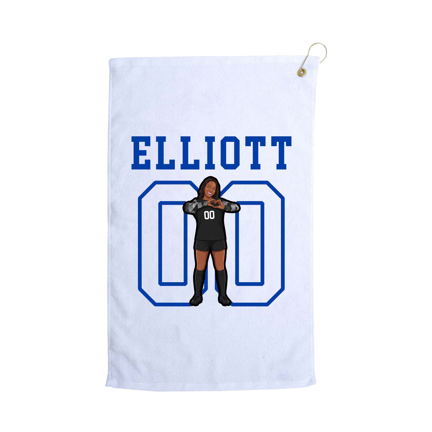 Golf Towel — Shirsey in White