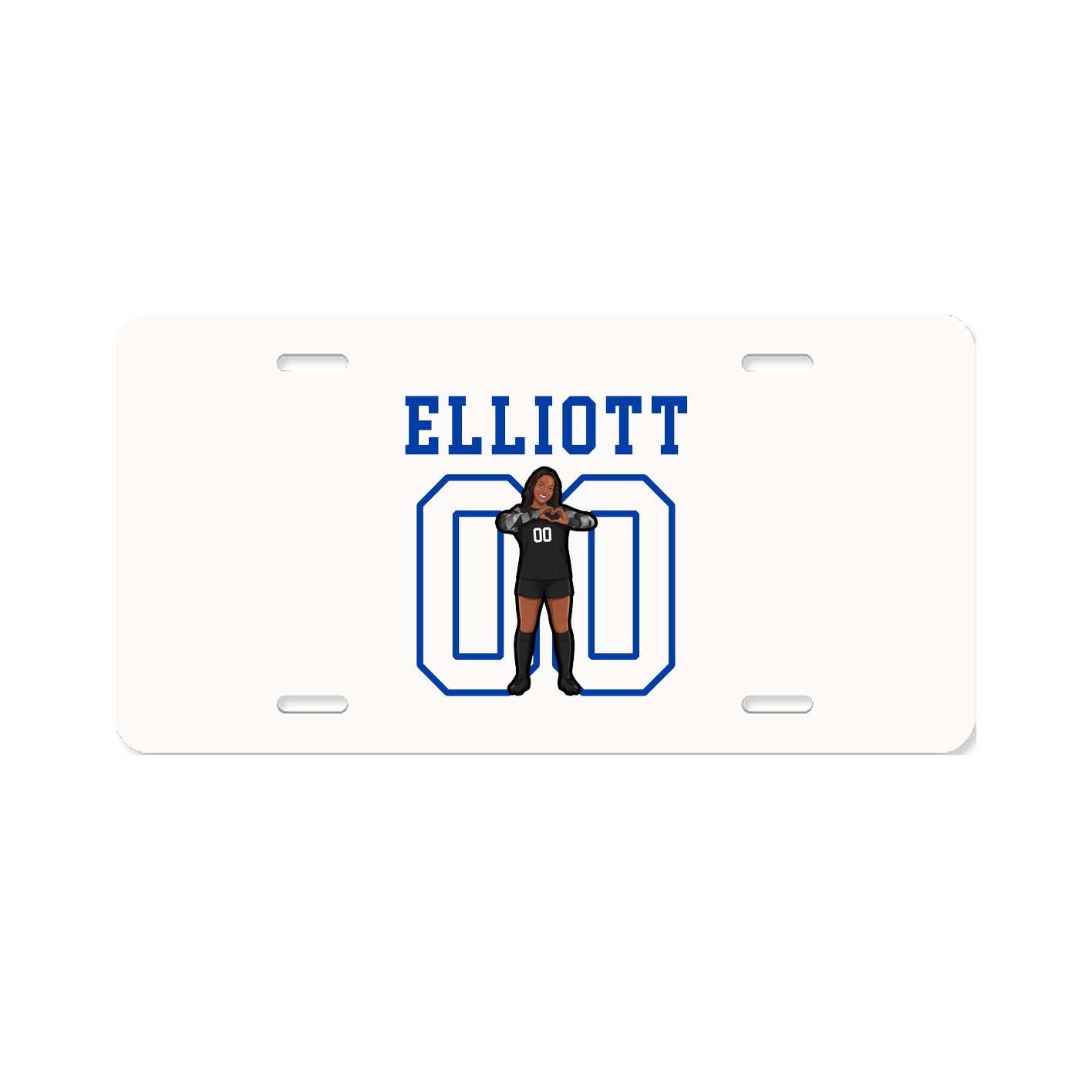 License Plate — Shirsey in Classic