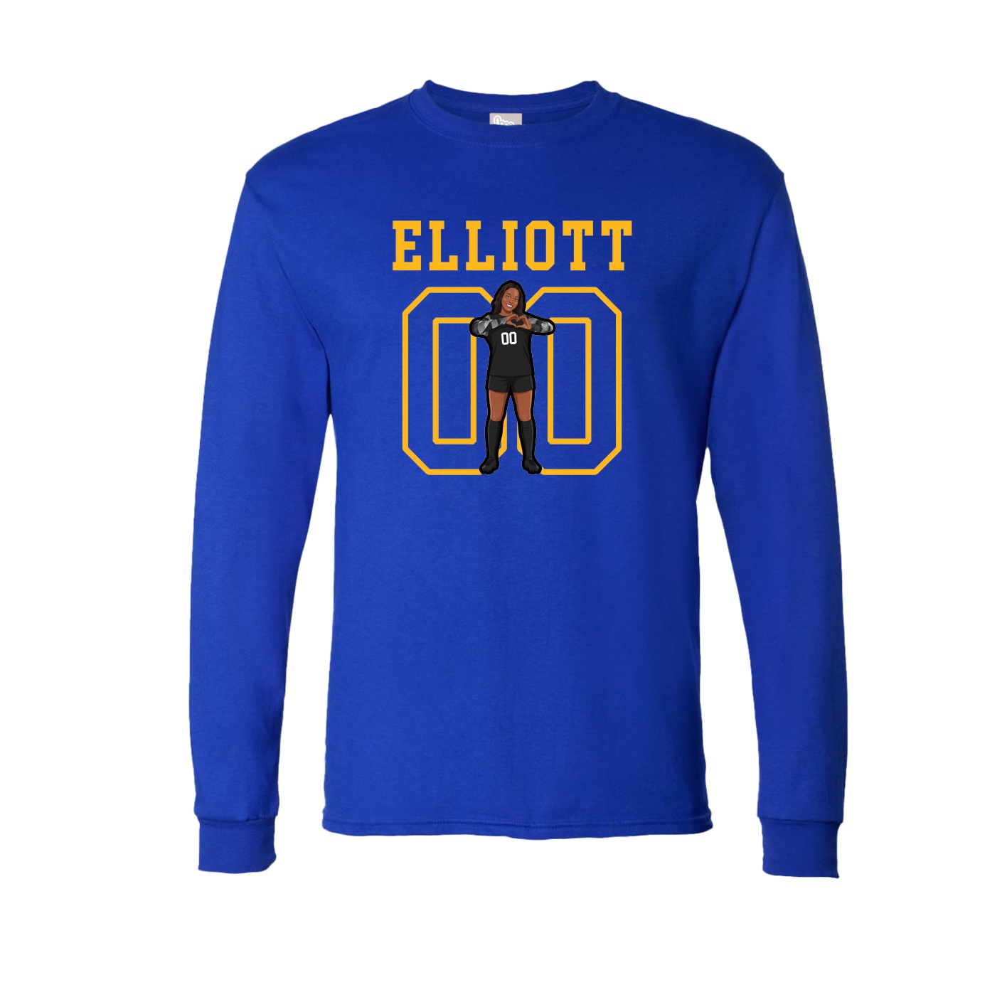 Long Sleeve Tee — Shirsey in Royal