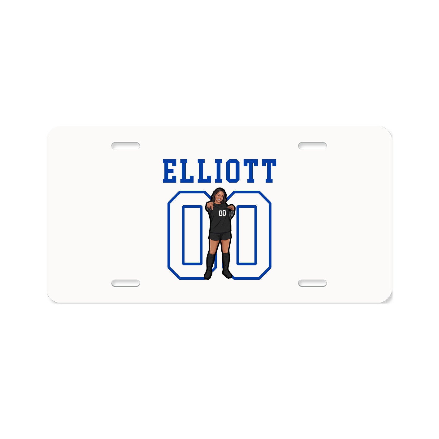 License Plate — Shirsey in Classic