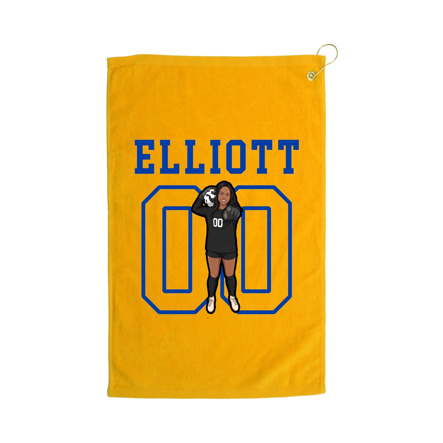 Golf Towel — Shirsey in Gold
