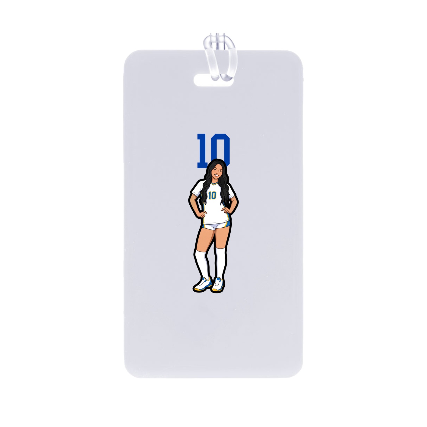 Bag Tag — Number Top in Classic