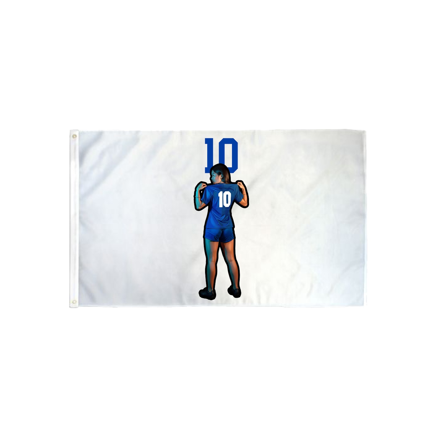 3x5 Flag — Number Top in Classic