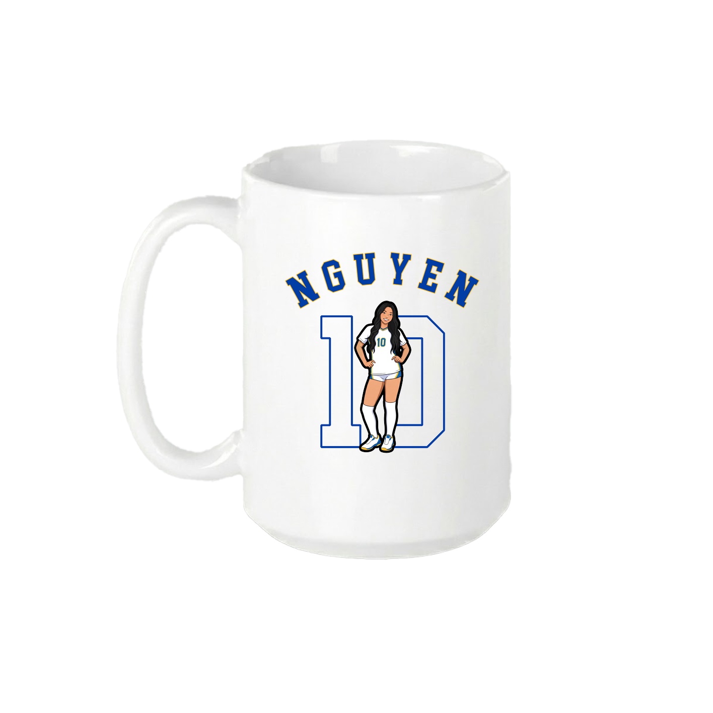 15oz Coffee Mug — Shirsey Arch in White