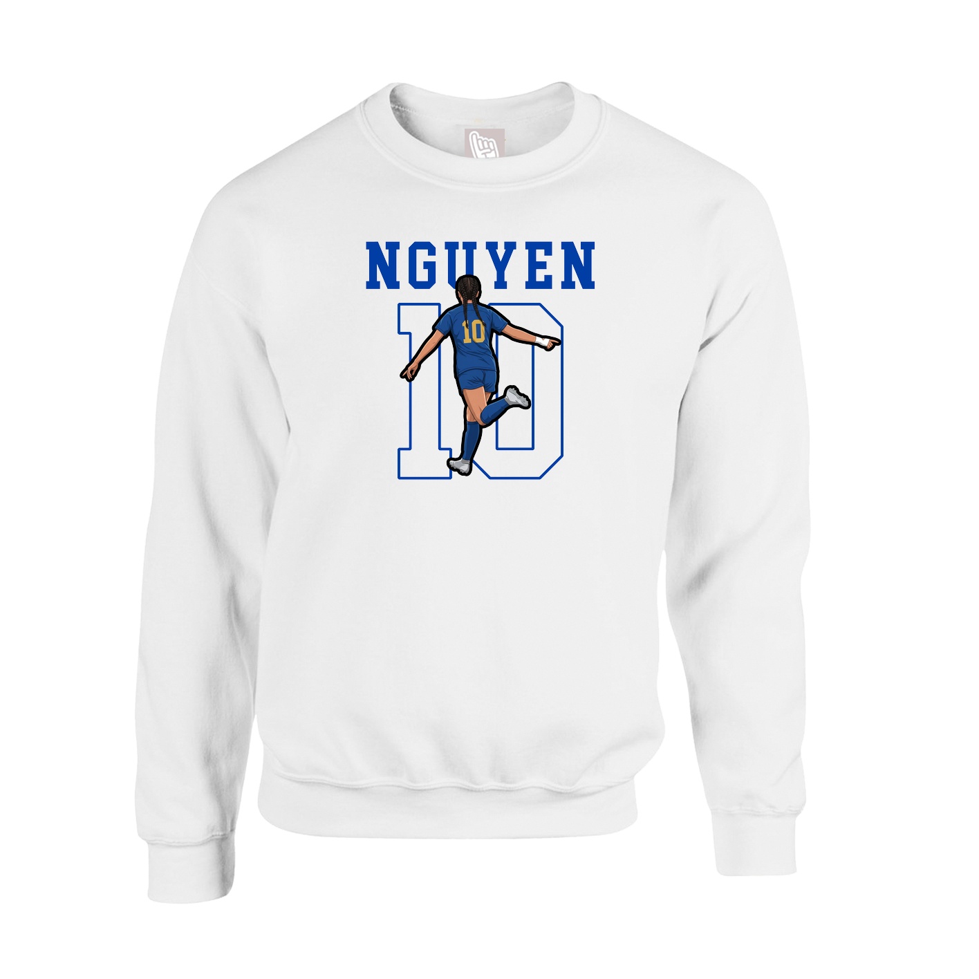 Fleece Crew — Shirsey in White
