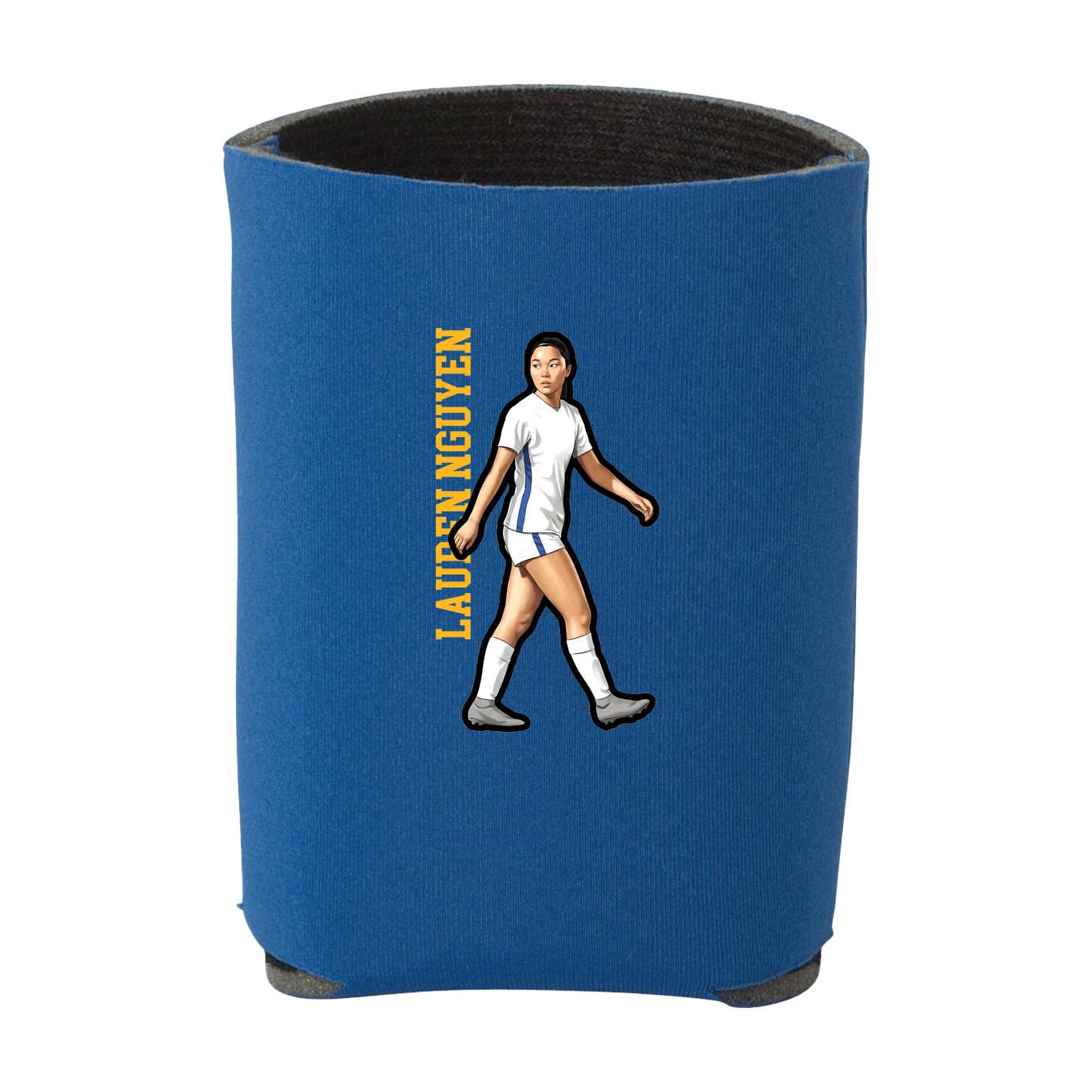 Can Holder — Name Vertical in Royal