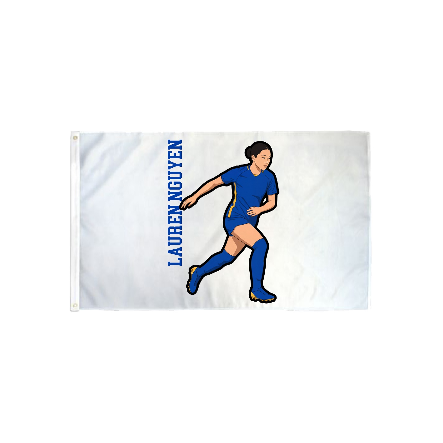 3x5 Flag — Name Vertical in Classic