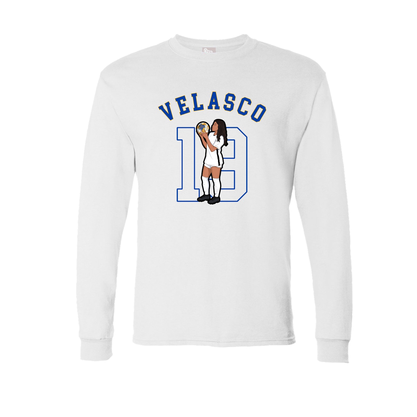 Long Sleeve Tee — Shirsey Arch in White