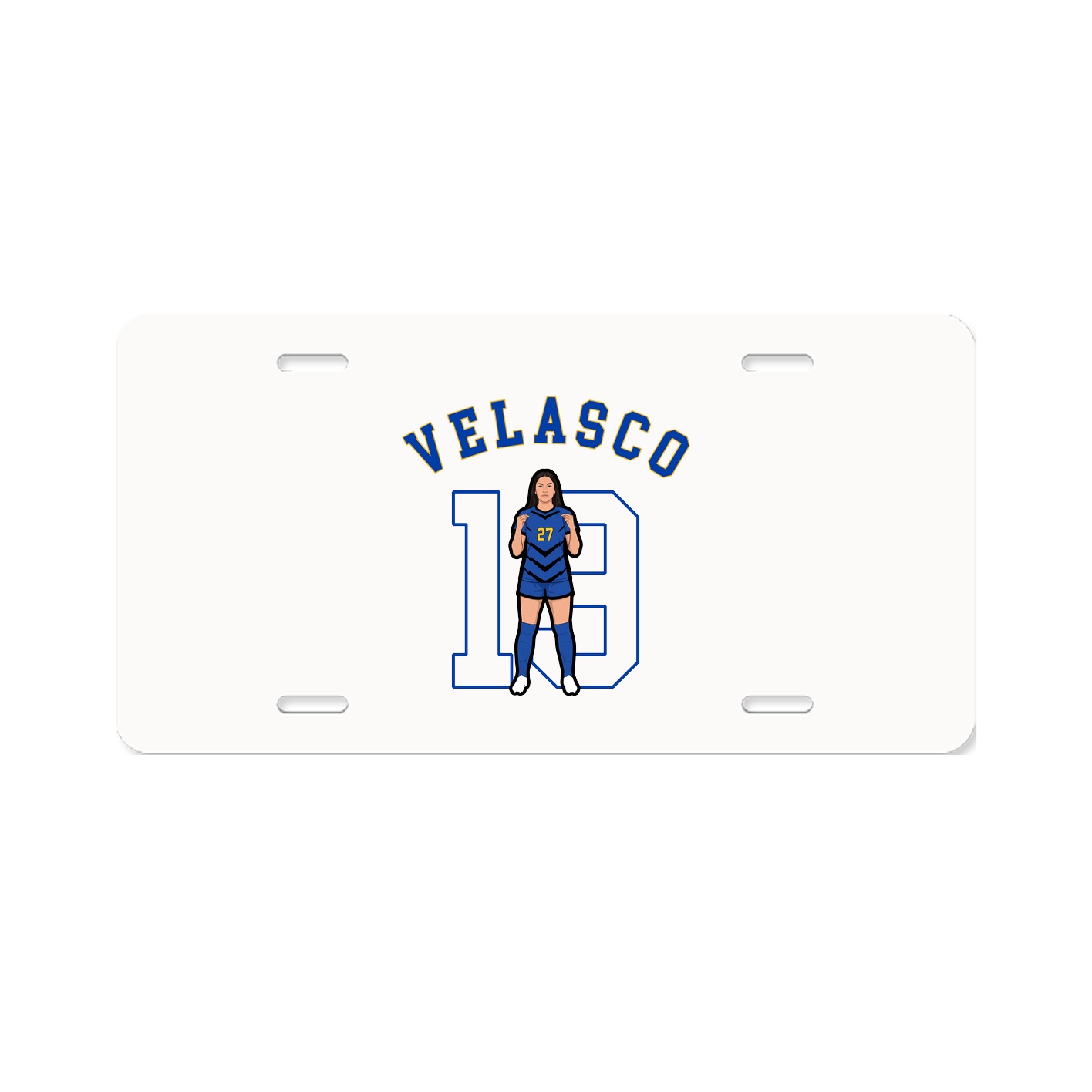 License Plate — Shirsey Arch in Classic