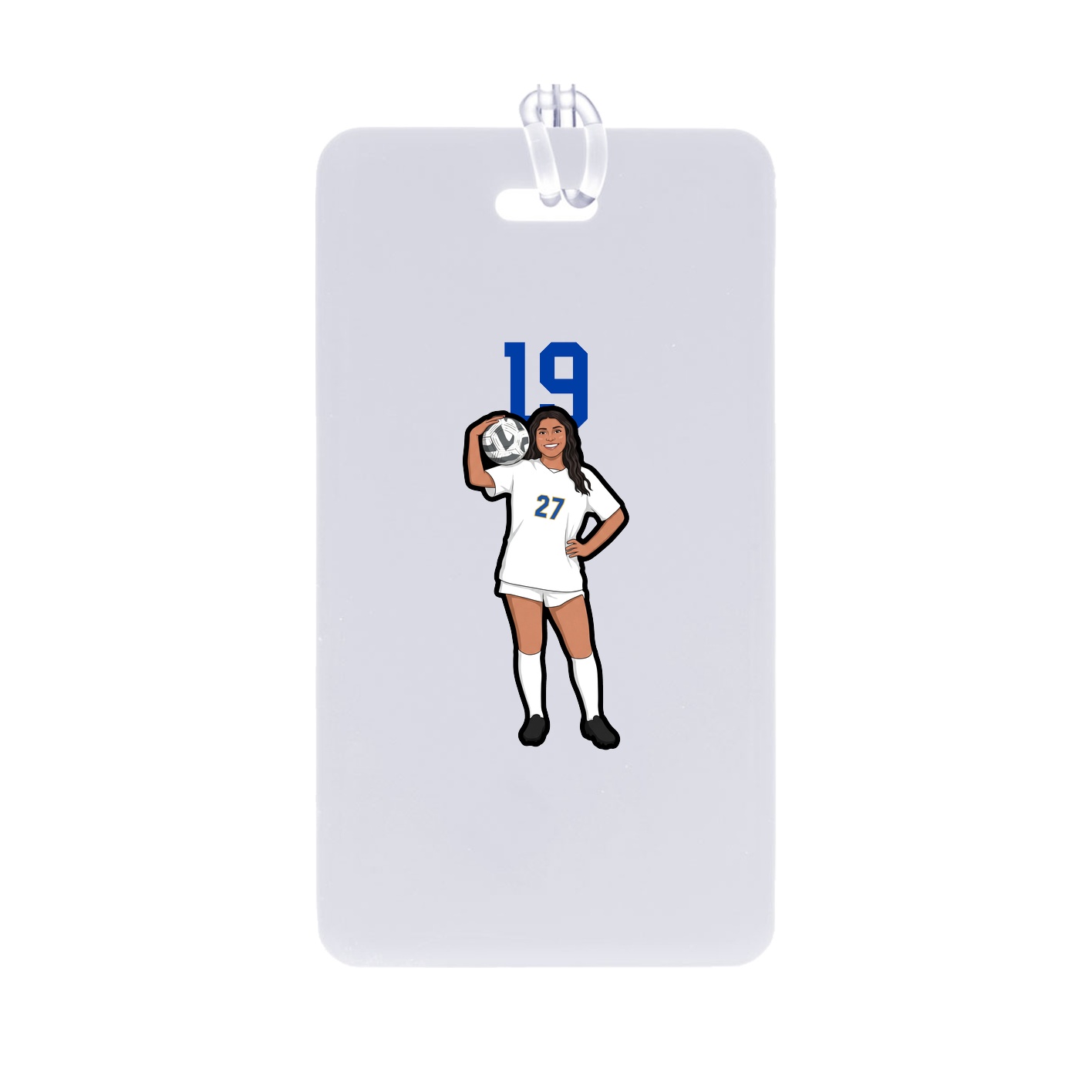 Bag Tag — Number Top in Classic