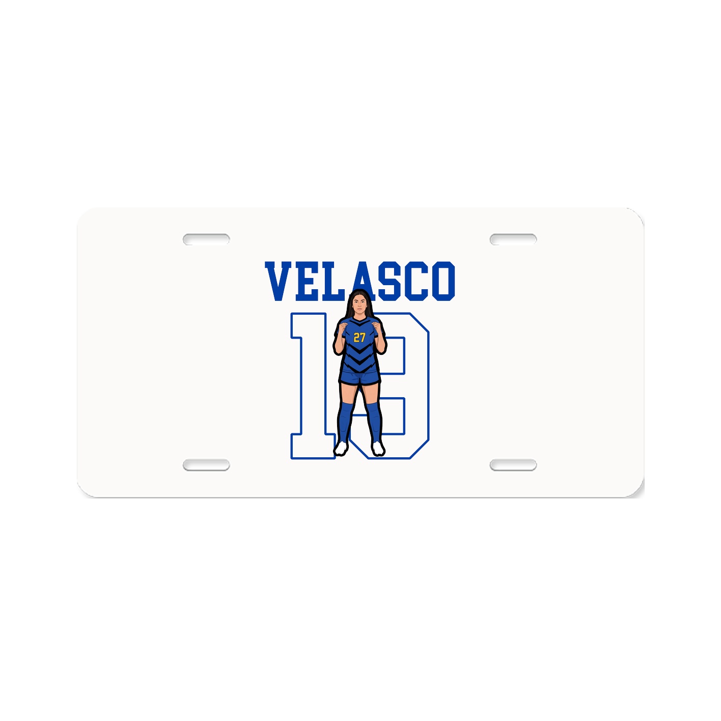 License Plate — Shirsey in Classic