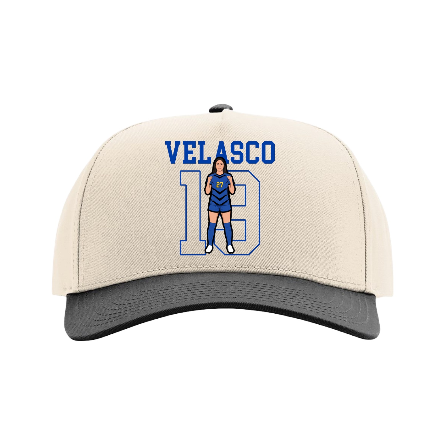 Full Fabric Five-Panel Champ Cap