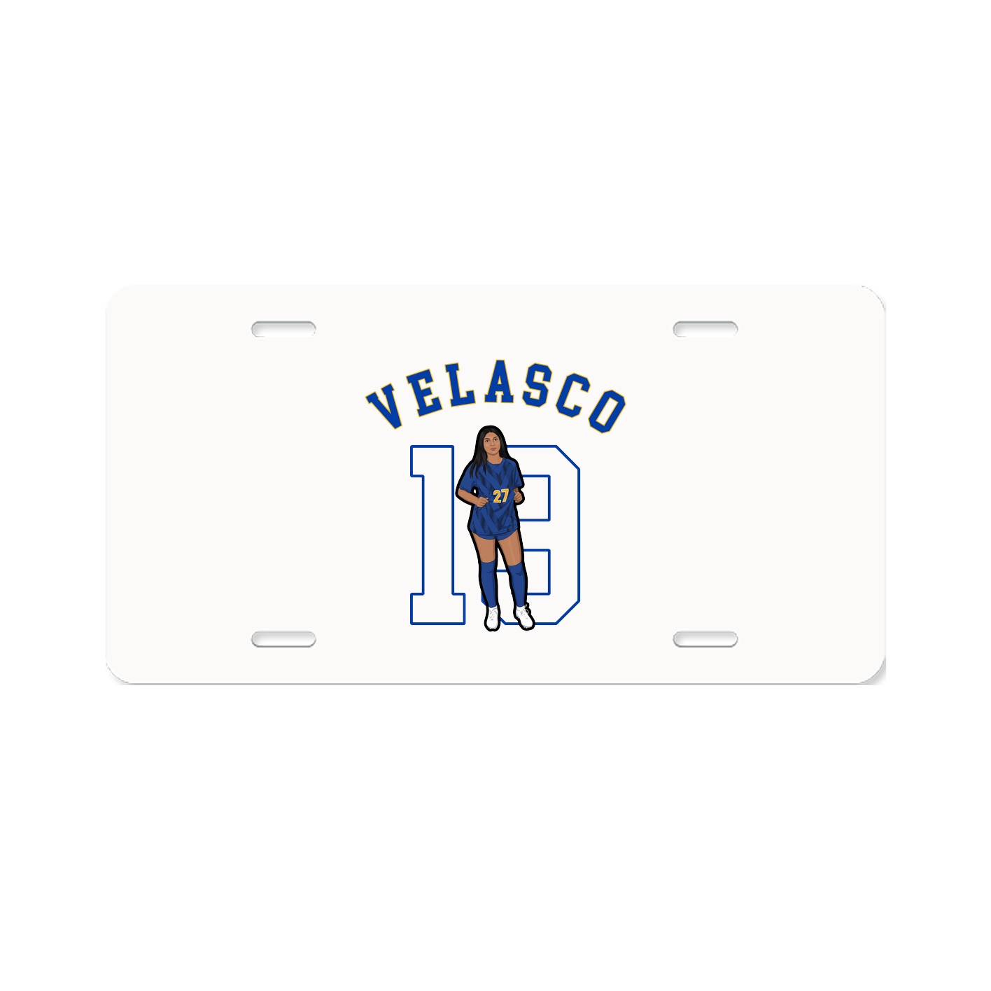 License Plate — Shirsey Arch in Classic