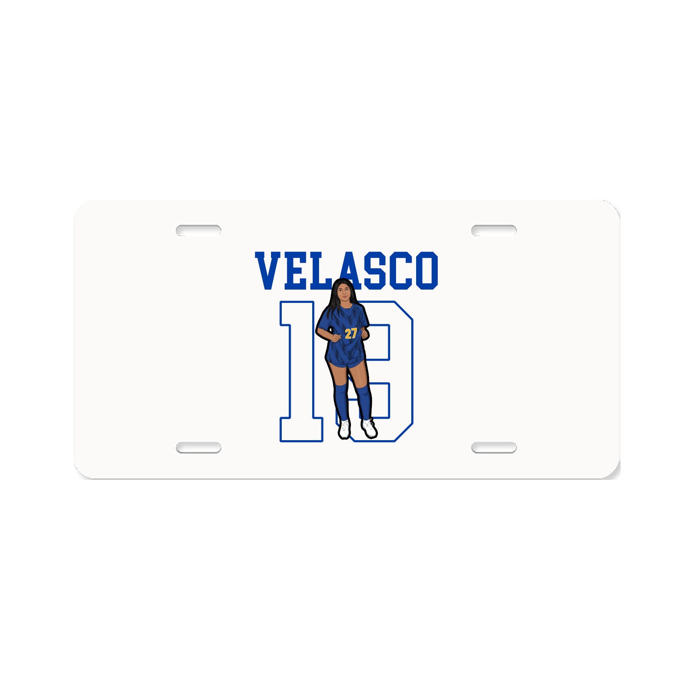 License Plate — Shirsey in Classic