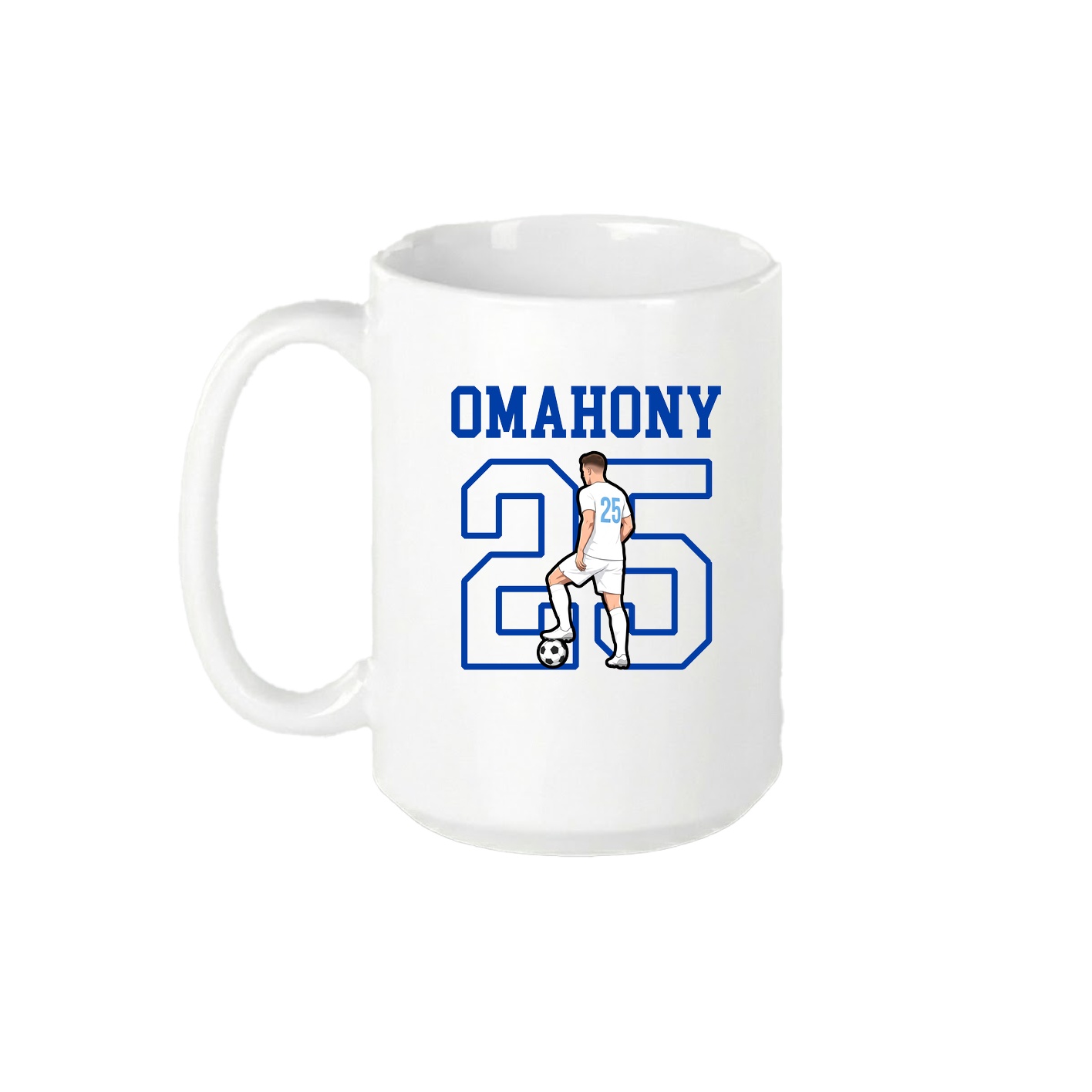 15oz Coffee Mug — Shirsey in White