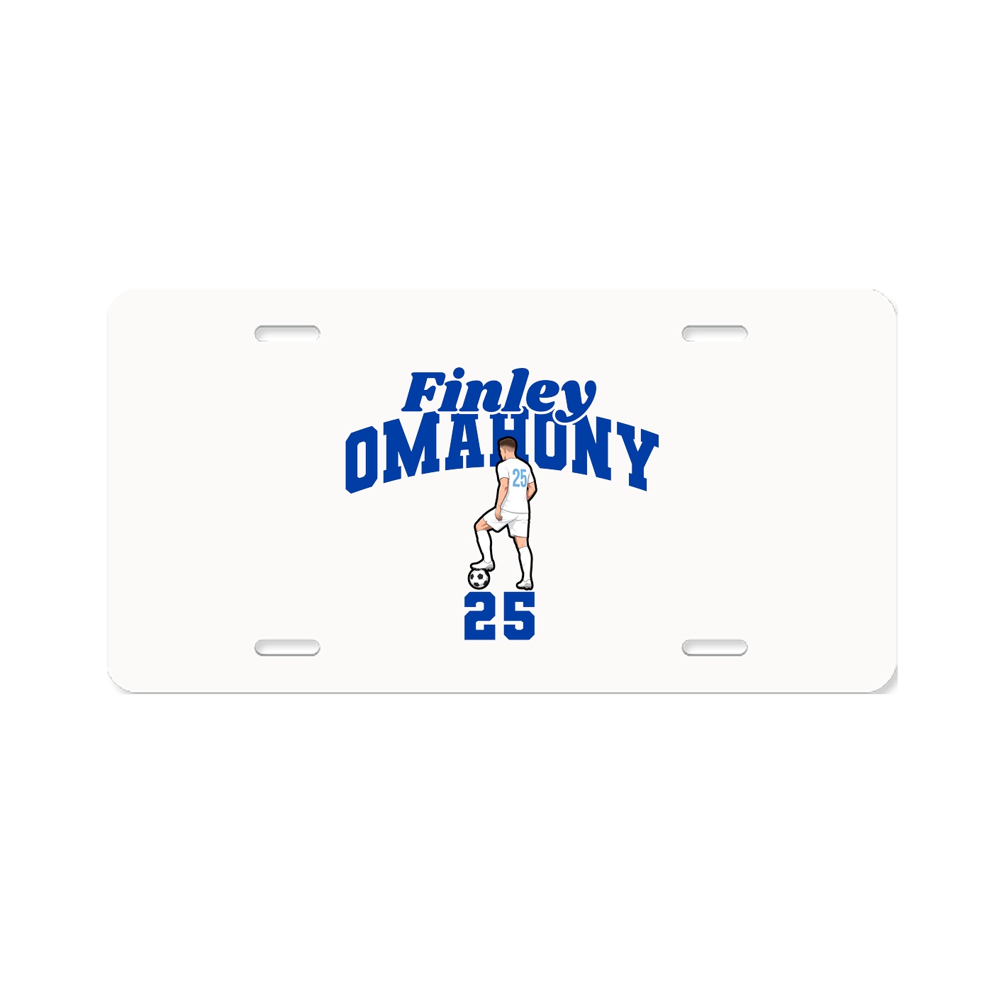 License Plate — Signature Arch in Classic