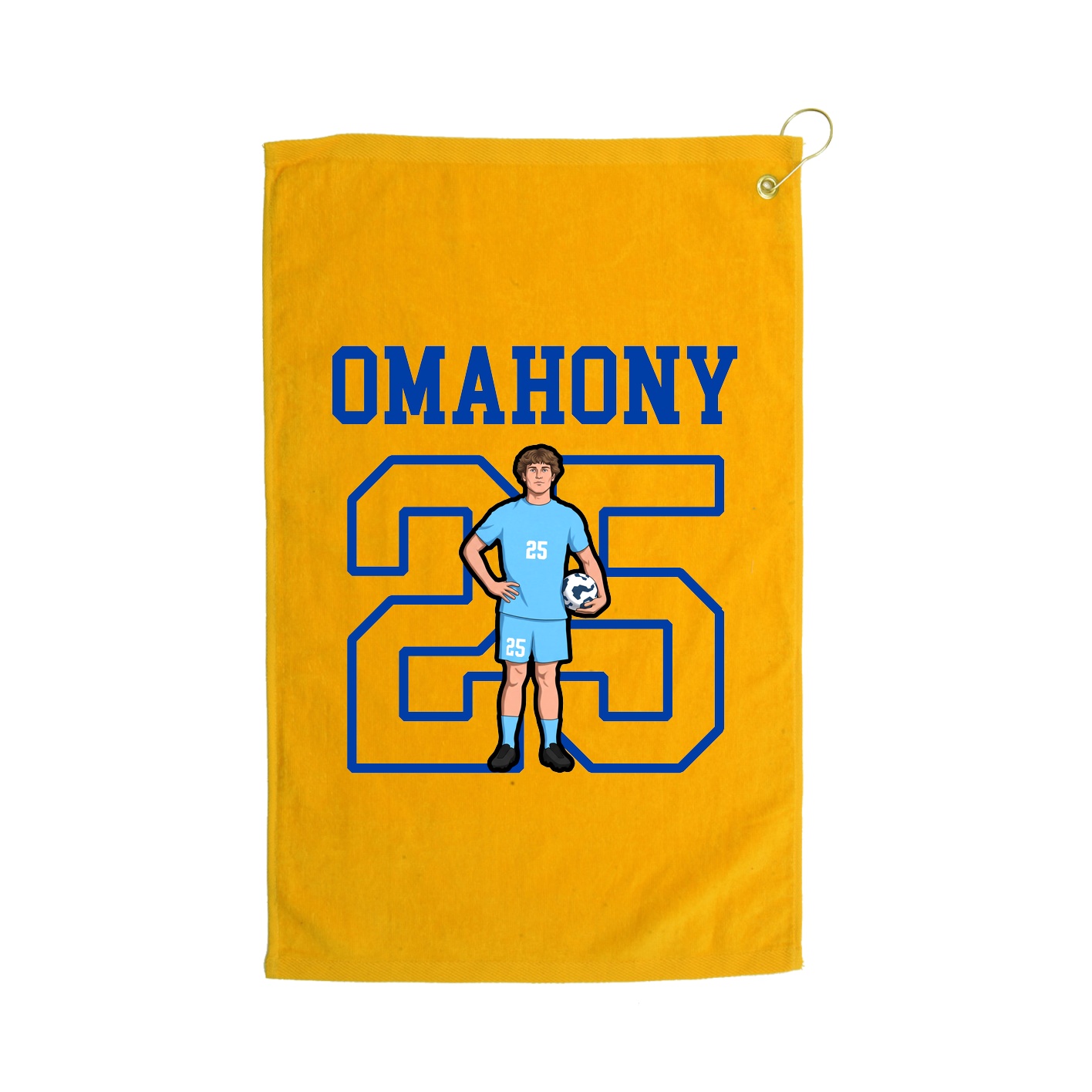 Golf Towel — Shirsey in Gold