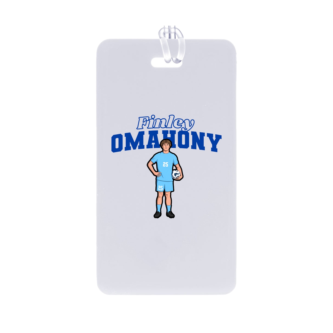 Bag Tag — Name Arch in Classic