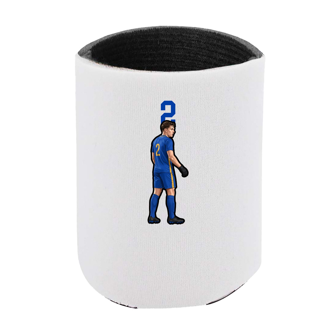 Can Holder — Number Top in White