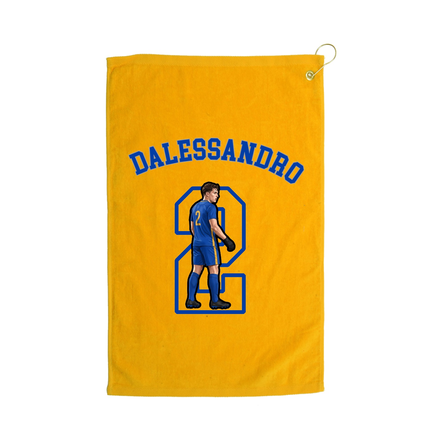 Golf Towel — Shirsey Arch in Gold