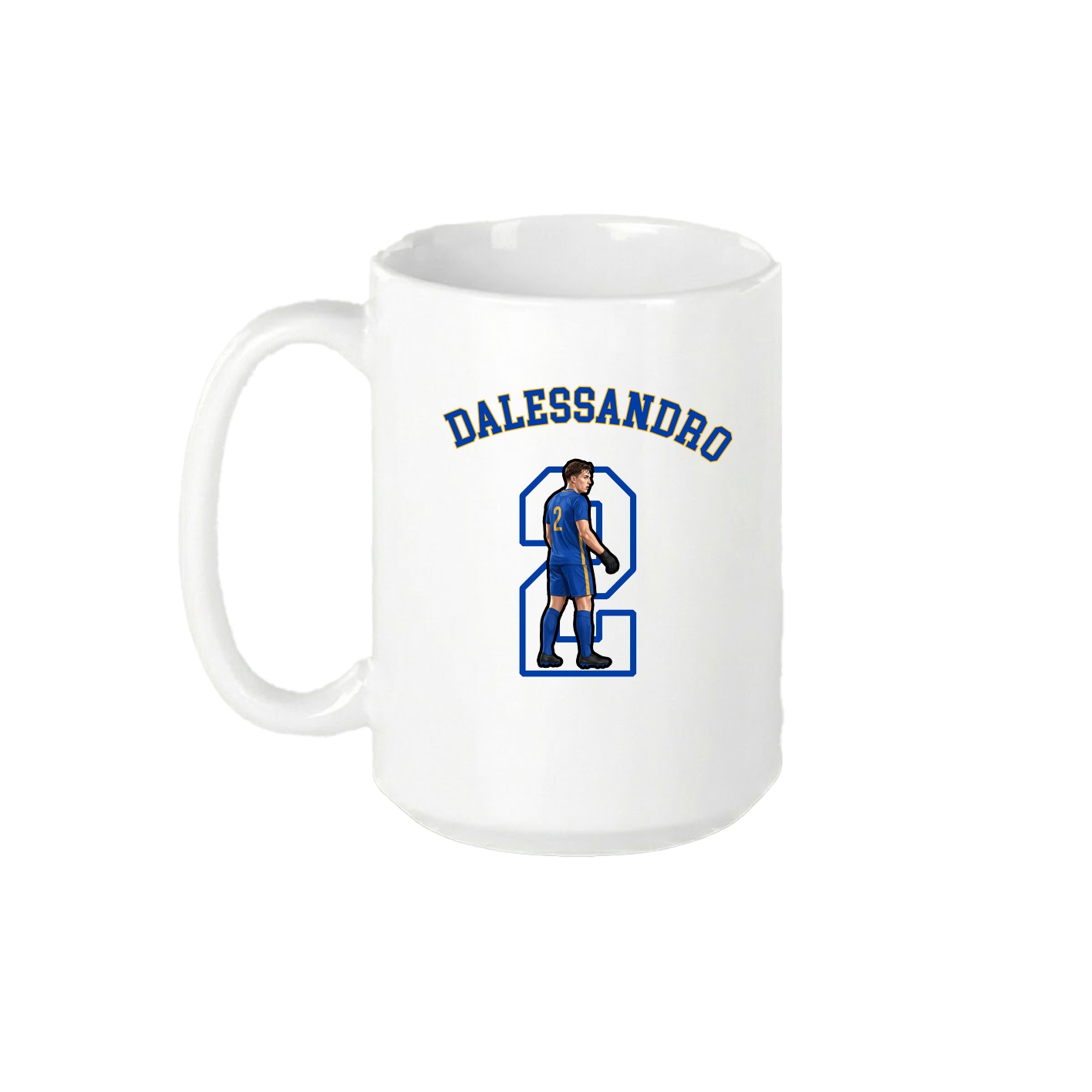 15oz Coffee Mug — Shirsey Arch in White