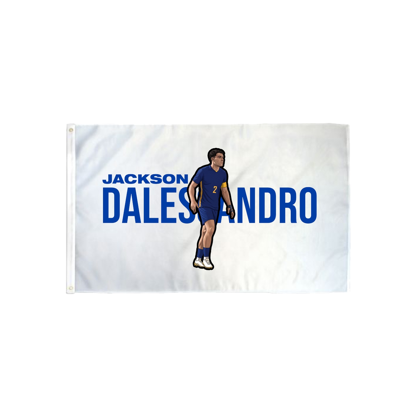 3x5 Flag — Player Name in Classic