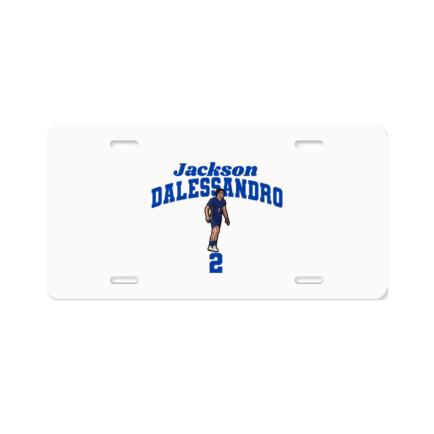 License Plate — Signature Arch in Classic