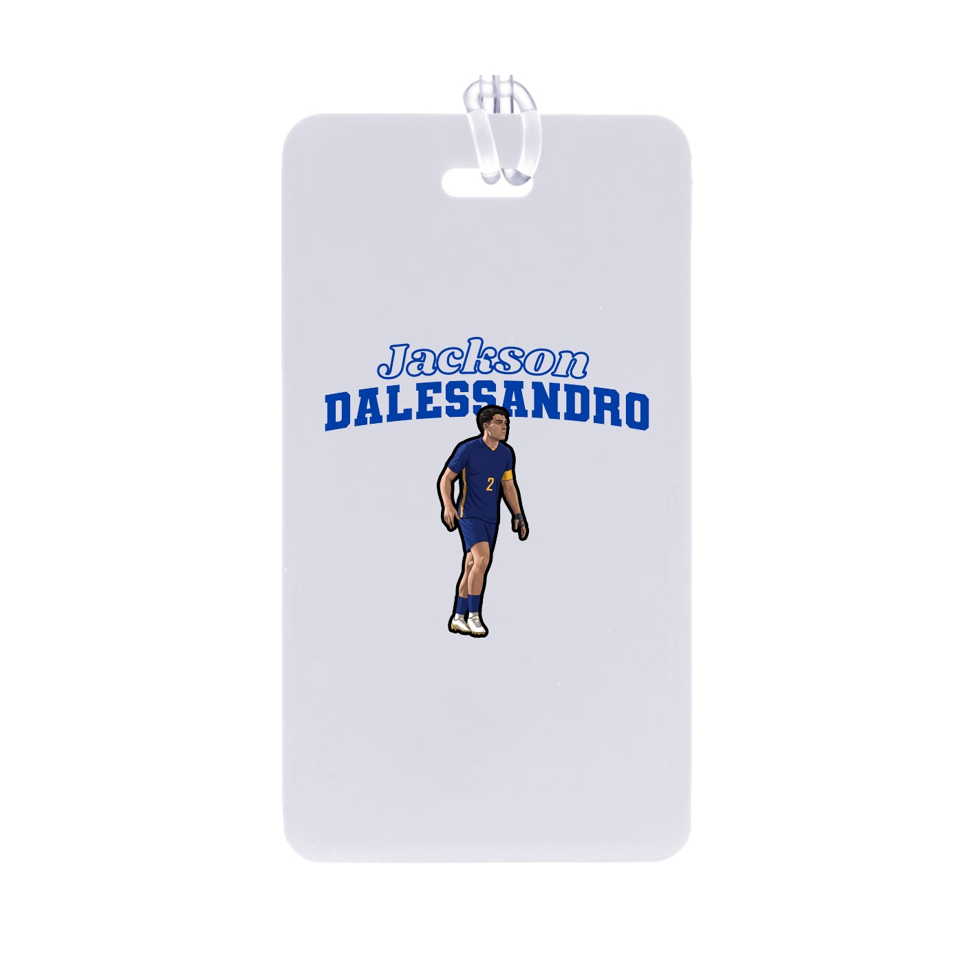 Bag Tag — Name Arch in Classic
