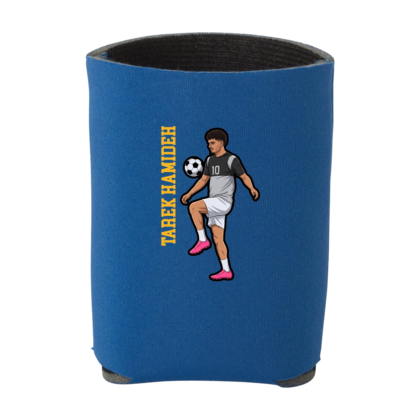 Can Holder — Name Vertical in Royal