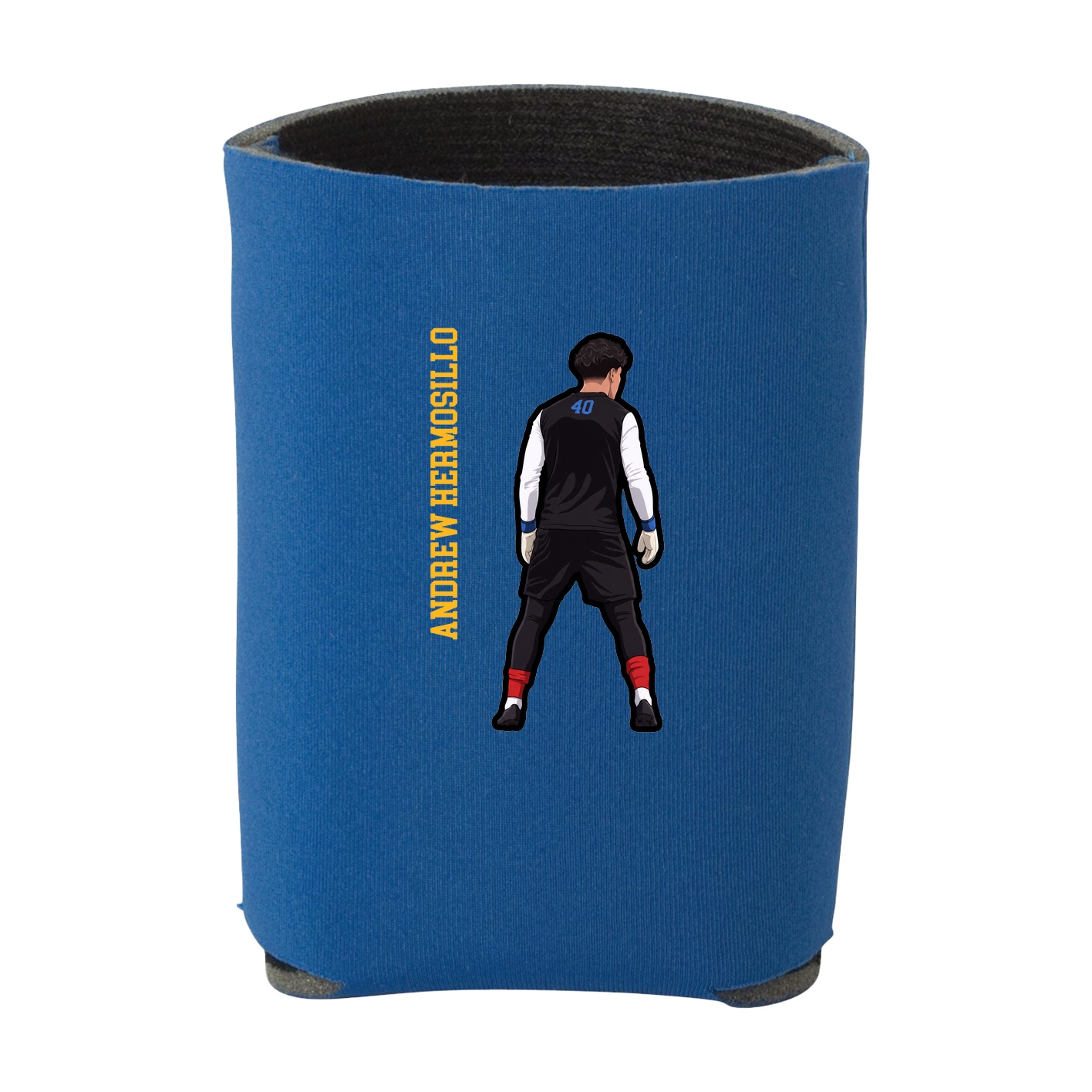 Can Holder — Name Vertical in Royal