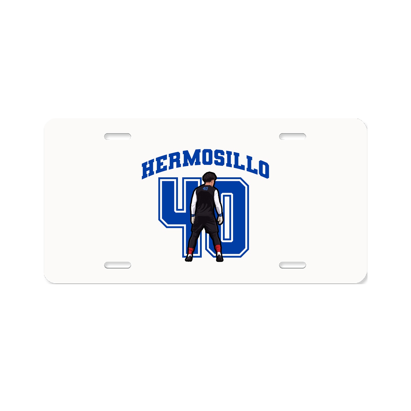 License Plate — Number in Classic