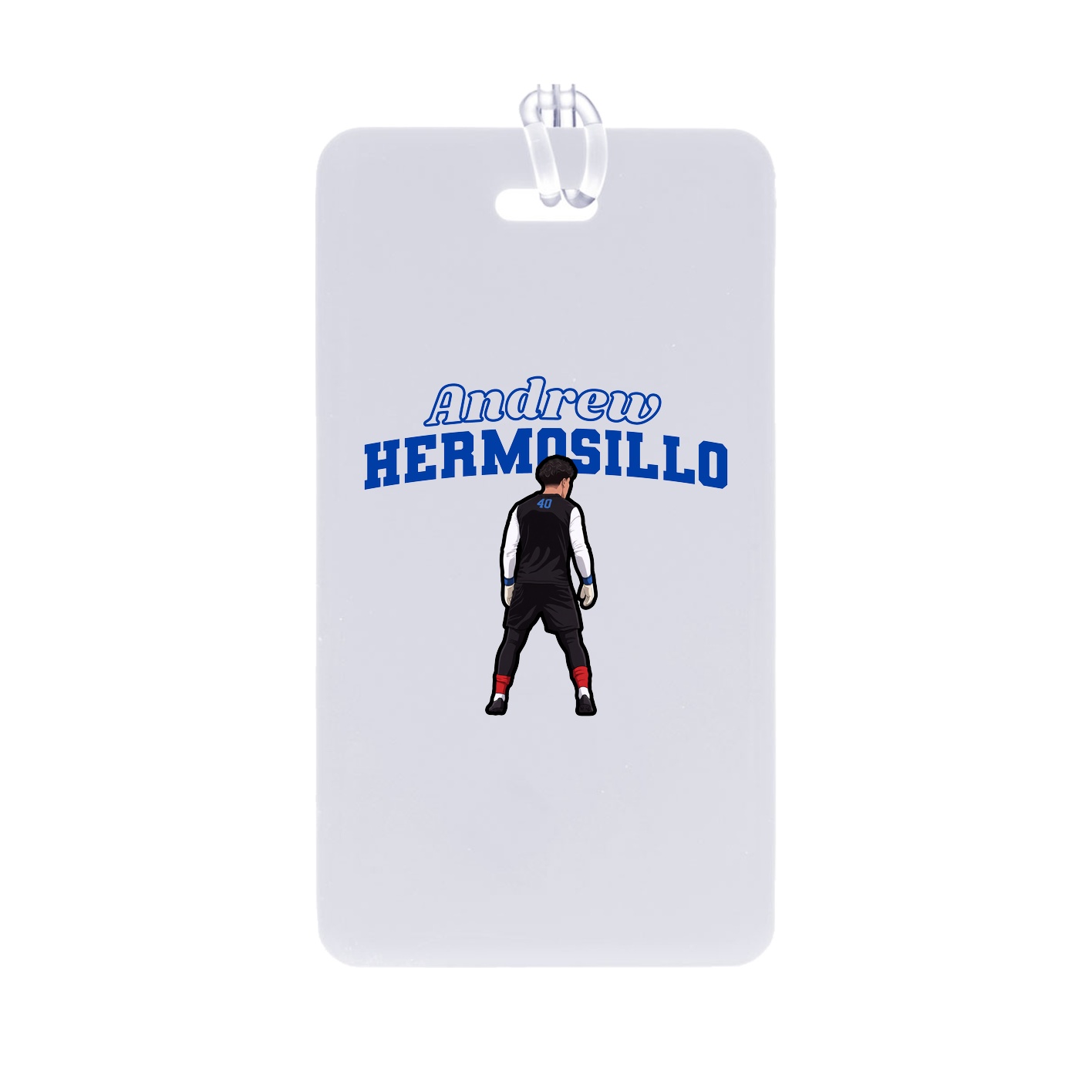 Bag Tag — Name Arch in Classic