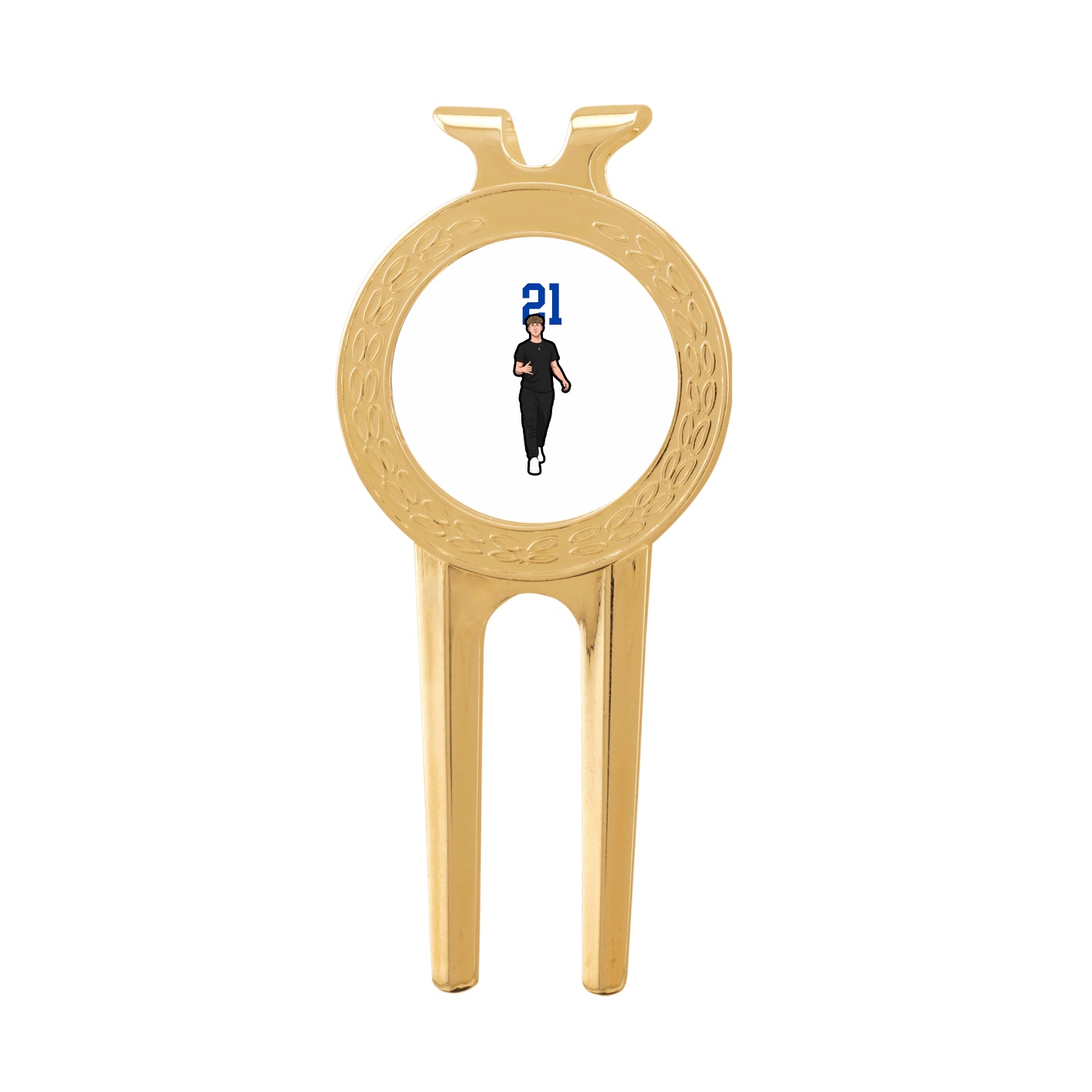 Divot Tool with Ball Marker — Number Top in Classic