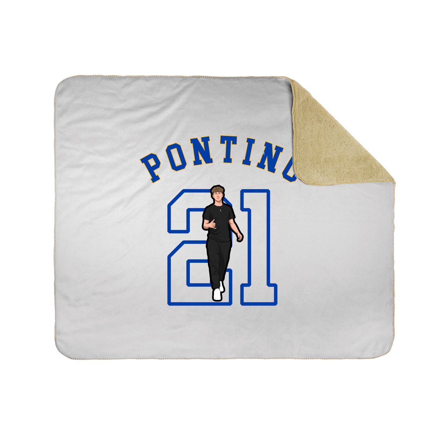 Throw Blanket — Shirsey Arch in White