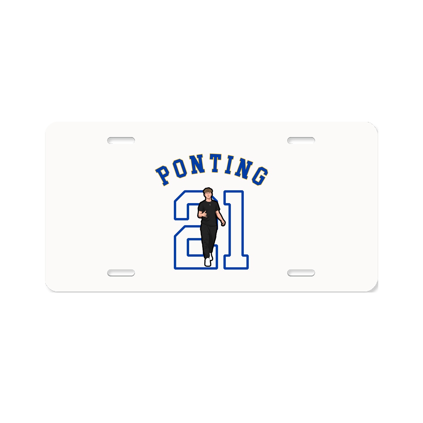 License Plate — Shirsey Arch in Classic