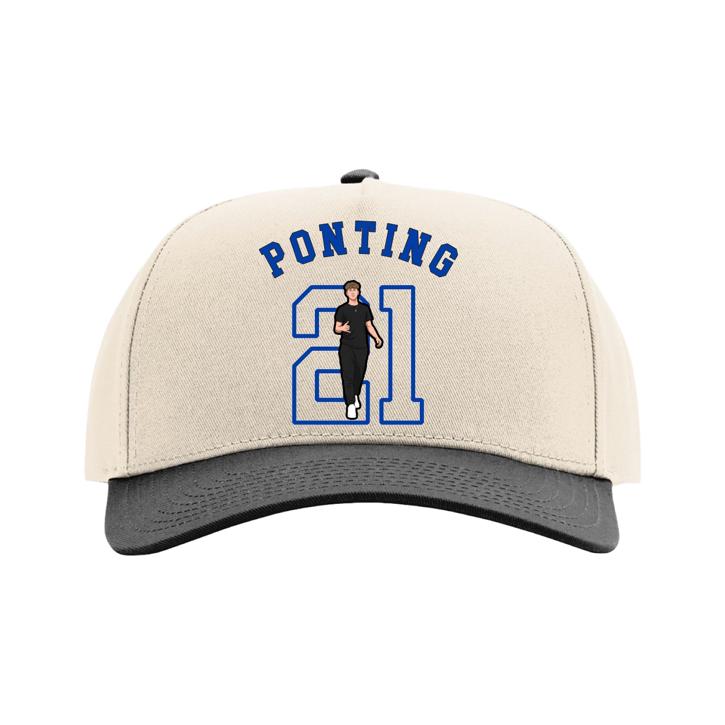 Full Fabric Five-Panel Champ Cap