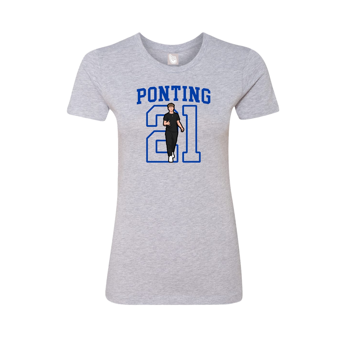 Womens Tee — Shirsey in Grey